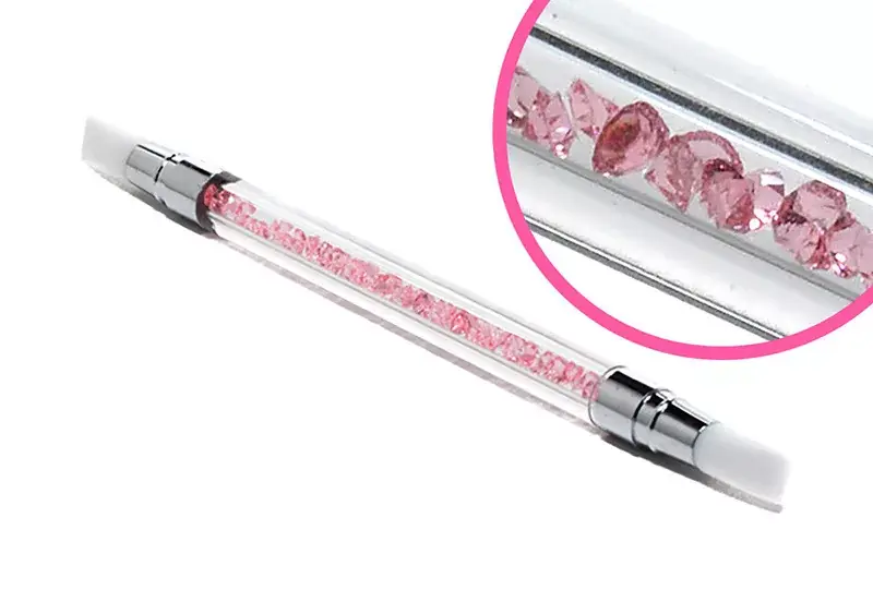 Double-ended silicone pigment powder brush 022 Pink Diamond Szezonális akció