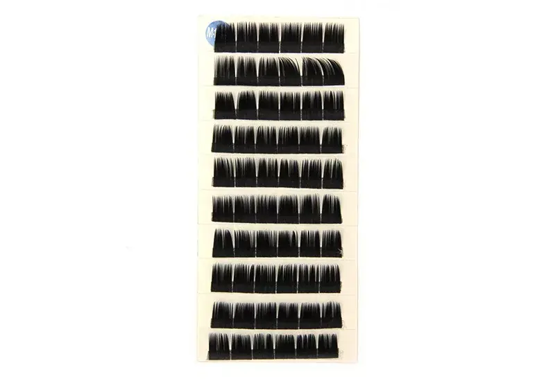 Expressz kézbesítés False eyelashes in rows, curved 11 mm