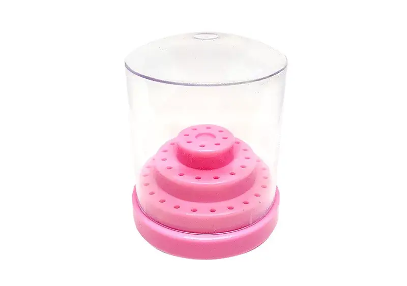 Carbide head storage Display box 48 pcs 015-R Pink Biztonságos vásárlás