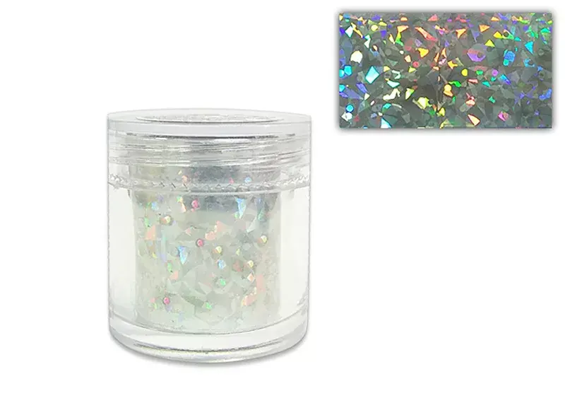 Transfer foil 04 Silver rainbow mosaic Szezonális akció