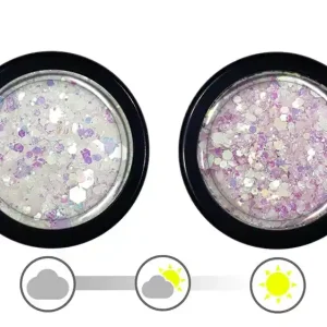 Végkiárusítás UV effect glitter 324