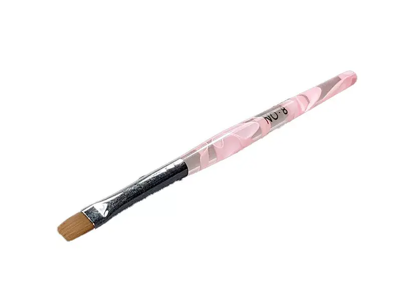 Flat gel brush Z001-8 Pink Szuper akció