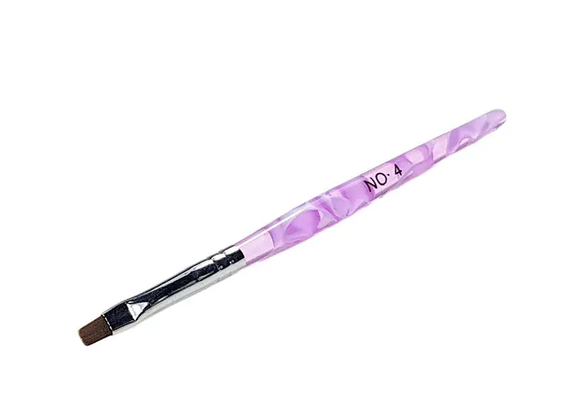 Flat gel brush Z002-6 purple Ajánlat
