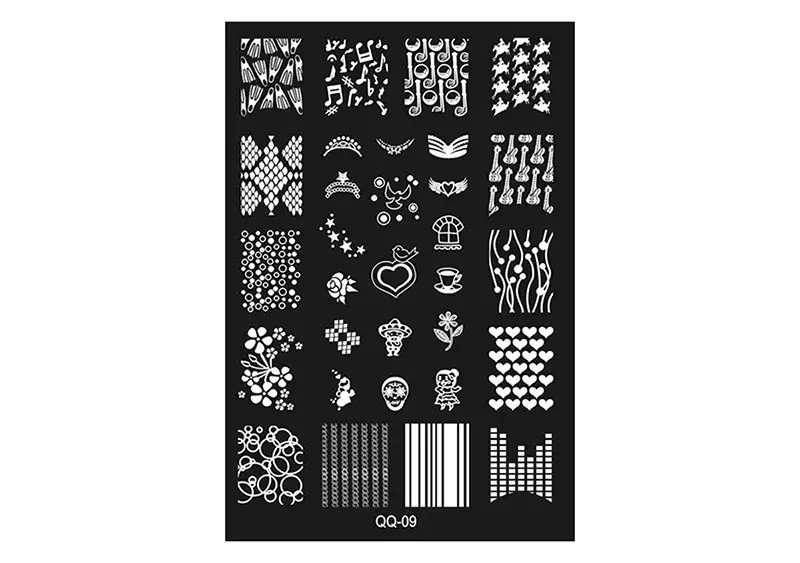 Utolsó esély Nail stamp plate 95x145cm QQ-09