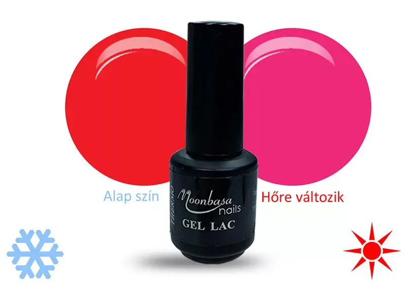 Thermo gel polish 5ml 410 Pink-neon pink Olcsó