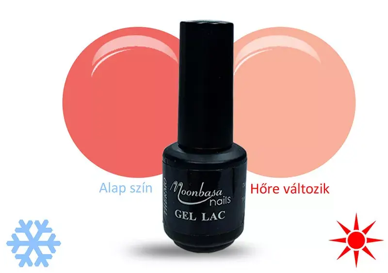 Thermo gel polish 5ml 413 Pink-powder Kedvezményes ár