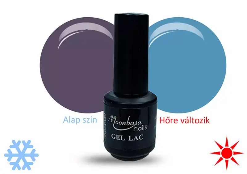 Thermo gel polish 5ml 415 Dark purple-blue Olcsóbb