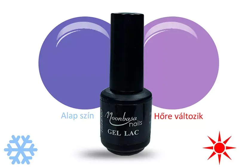 Legnépszerűbb Thermo gel polish 5ml 404 Lilac-light lilac