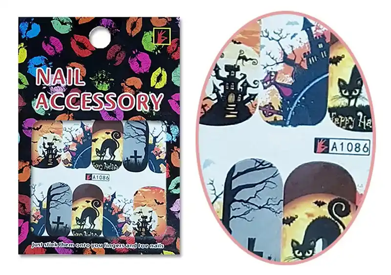 Acrylic effect sticker A1086 Halloween mood No.1. Akciós ár