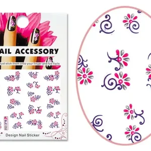 Acrylic effect sticker BLE-1058 Abstract flower Utolsó esély