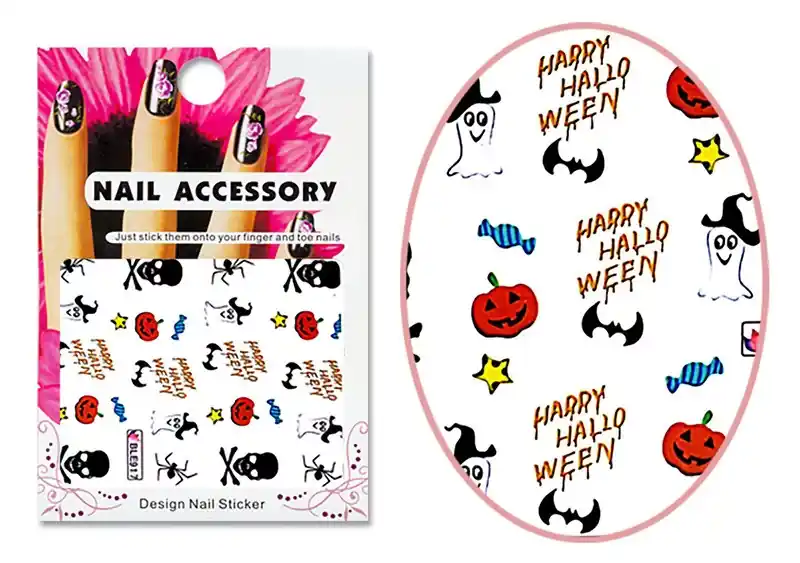Acrylic effect sticker BLE-0917 Happy Halloween Szezonális akció