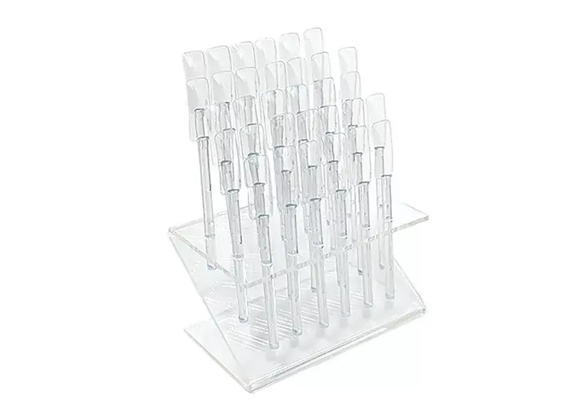 Biztonságos fizetés Nail art stand with 32 tips 001-32 Transparent