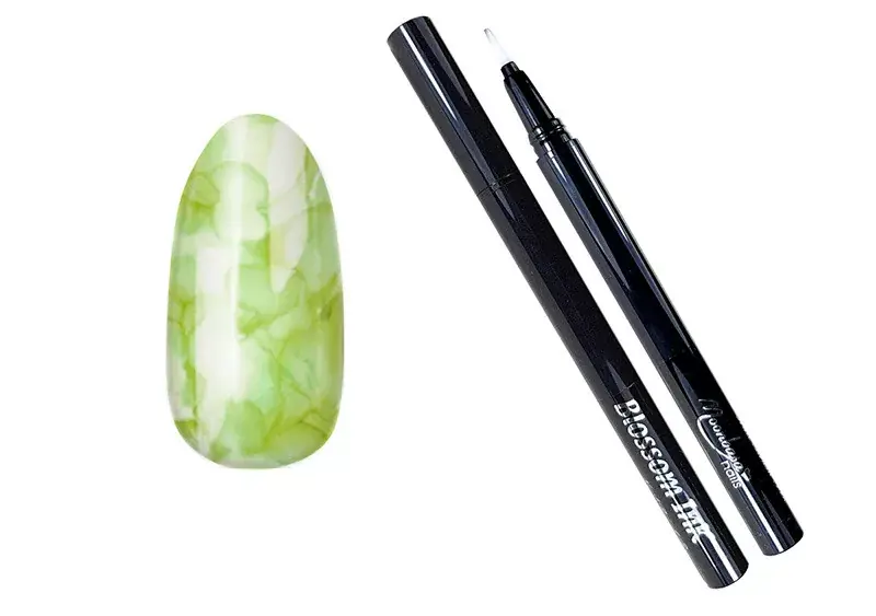 Árcsökkenés Blossom ink - Nail art brush 1ml 12 Green