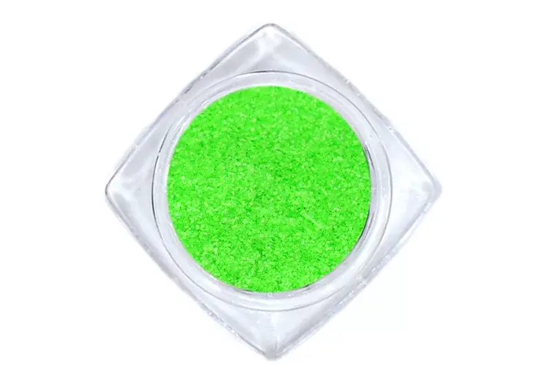 Sugar-effect neon glitter powder 5ml 511 Green Szuper akció