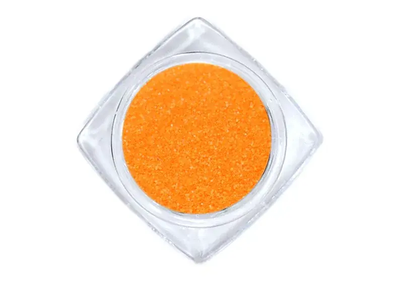 Sugar-effect neon glitter powder 5ml 514 Light orange Legkelendőbb