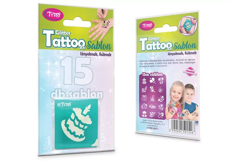 Birthday template set, 15 pieces 501546 Olcsó