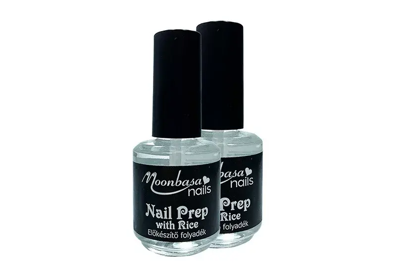 Biztonságos fizetés Moonbasa Nail Prep with rice extract 2x14ml