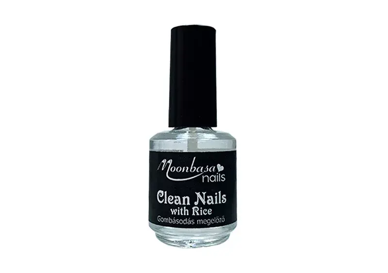 Moonbasanails Clean Nails with rice extract - anti-fungal liquid 14ml Korlátozott ajánlat