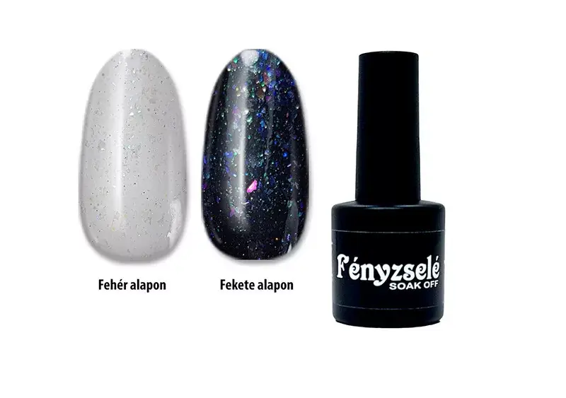 Csak ma Removable Fixative-Free Glitter Gel 6ml 014 Fluffy Star