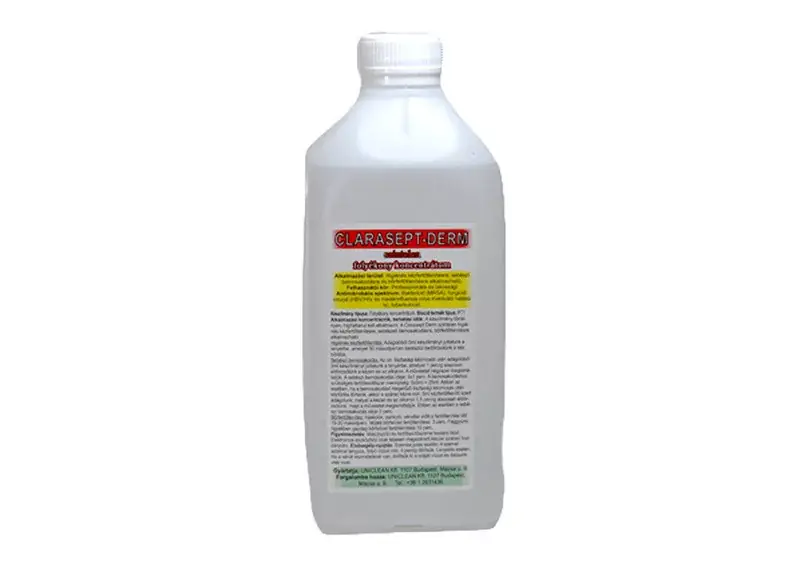 Clarasept Derm - hygienic hand cleanser and disinfectant concentrate 1000ml Colourless Akció