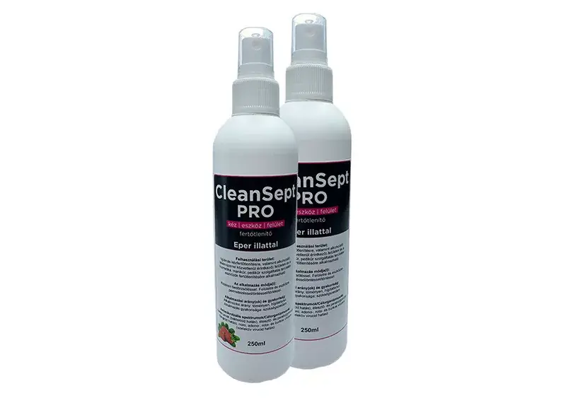 CleanSept Pro - Hand, tool and surface disinfectant 2x250ml Strawberry scent Akció