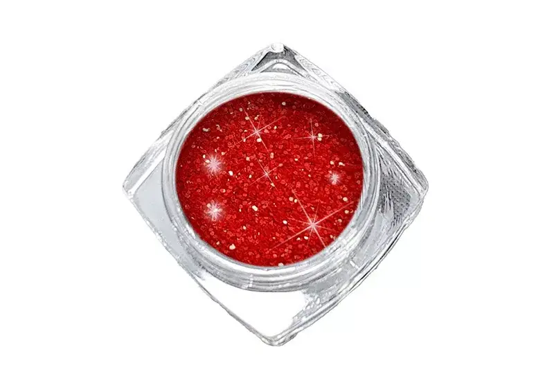 Szuper ajánlat Small glitter 3g FS008 Red