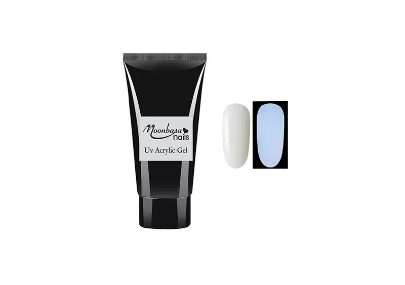 Fusion Acrylgel tube 30ml 021 White-blue Újdonság