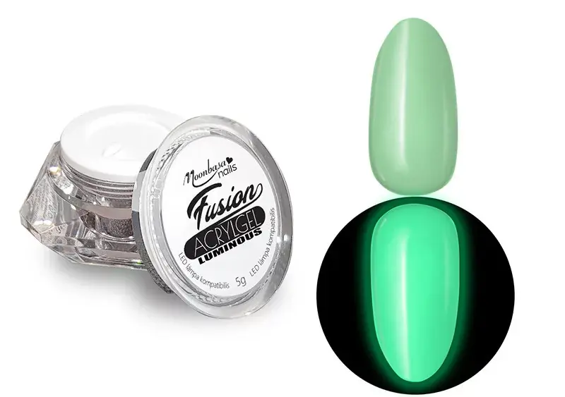 Fusion Acrylgel Luminous 5g 025 Green Szezonális akció