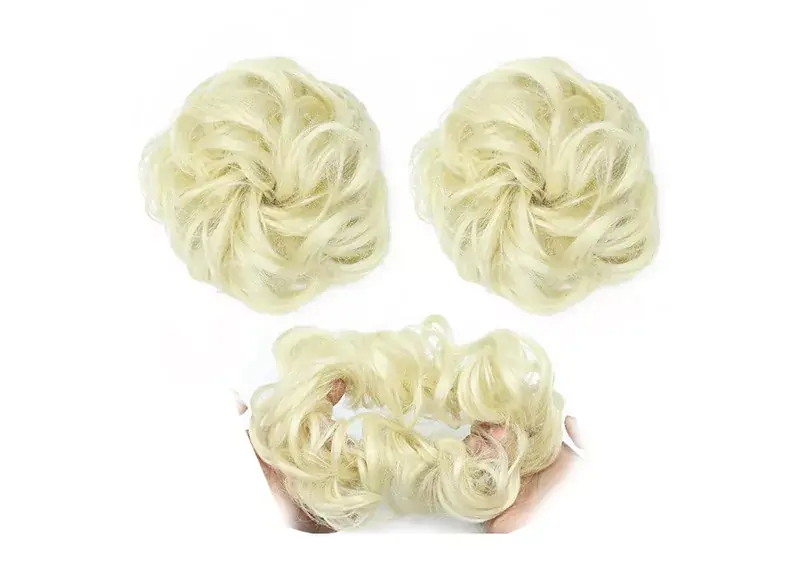 Elastic ponytail/braid A302Q5-613 Straw blonde Olcsóbb