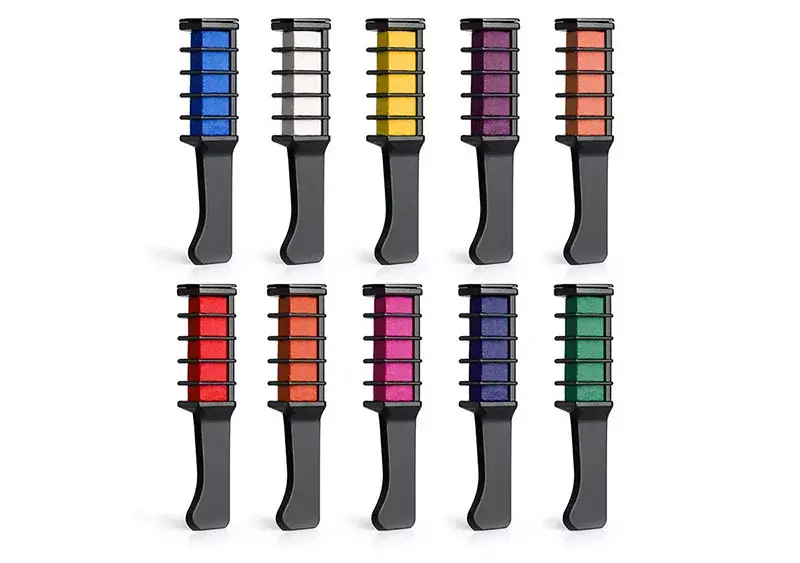 Nézd meg most Hair dye chalk comb set 2501 10 colours