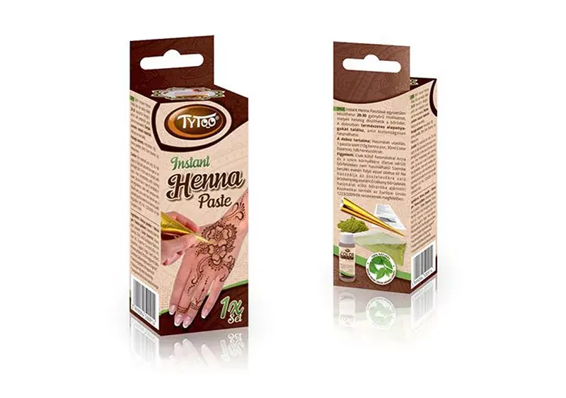 Azonnali szállítás Instant Henna Paste 1 pc 500914