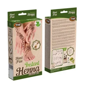 TyToo Instant Henna Set with Hand and Foot Designs New Szuper akció