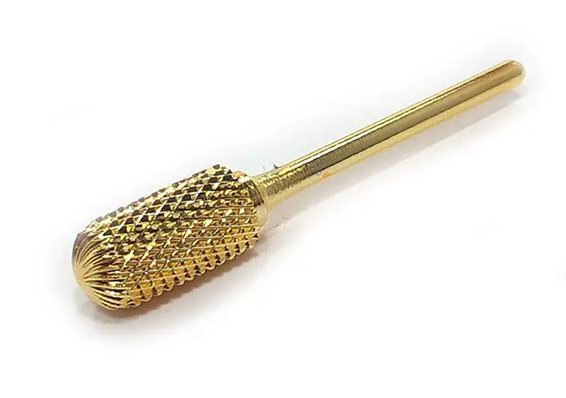 Alacsony ár Carbide head for artificial nail filing 006-C Gold