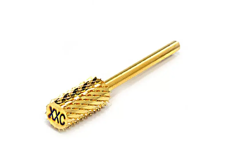 Carbide tip for artificial nail filing 004-XXC Gold cylinder Akciós ár