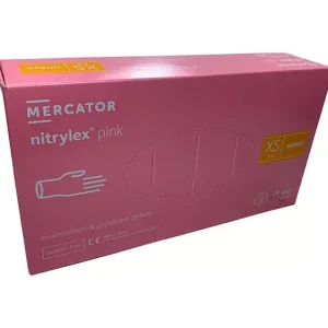 Nitrile gloves 100 pcs XS size Pink Legjobb ár