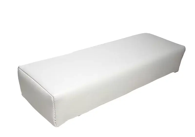 Biztonságos fizetés Faux leather hand rest White