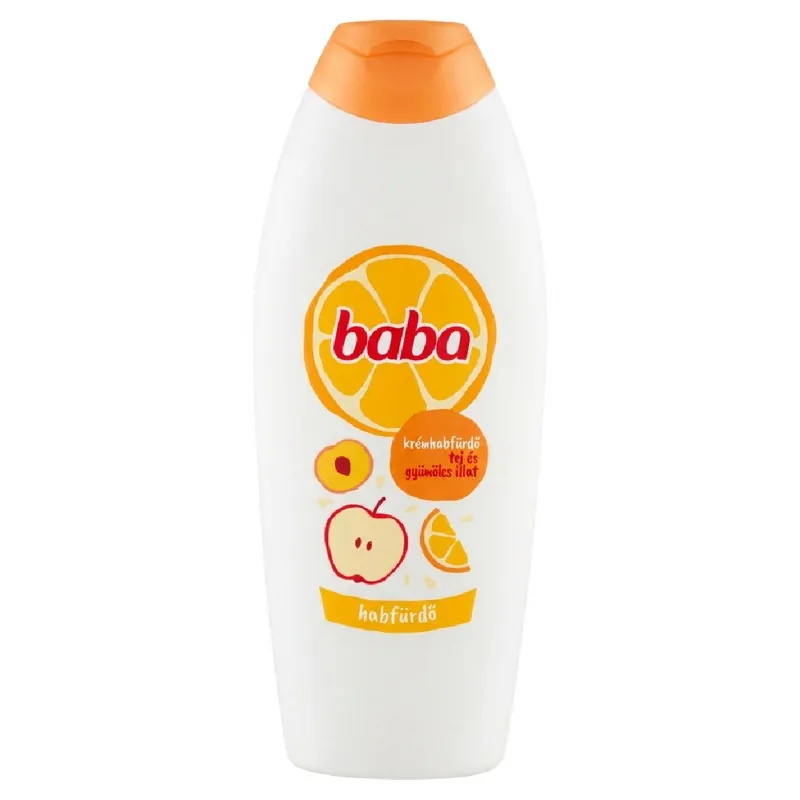 Exkluzív ajánlat Baba krémhabfürdő 750 ml Tej és gyümölcsillat