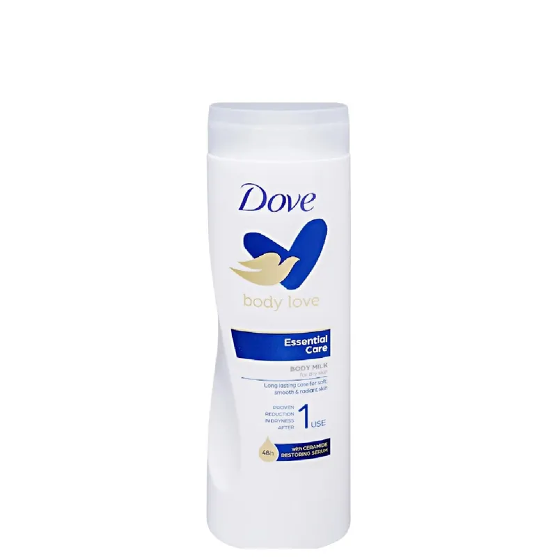 Dove testápoló 400 ml Essential Care száraz bőrre Vásárlói kedvenc