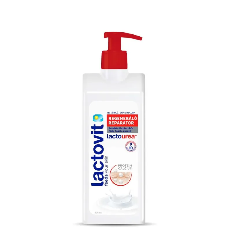 Lactovit testápoló 400 ml Lactourea regeneráló Szuper ajánlat