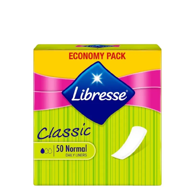 Libresse betét tisztasági 50 db-os Classic Normal * Legkelendőbb