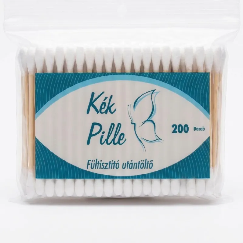 Kék Pille fültisztító pálcika 200 db utántöltő Bestseller