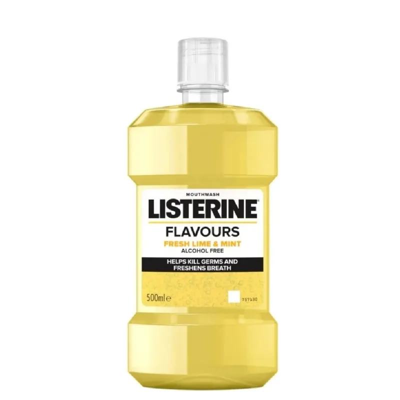 Legnépszerűbb Listerine szájvíz 500 ml Lime and Menta