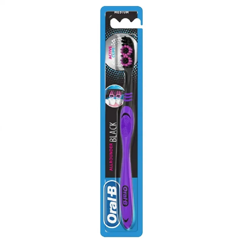 Exkluzív ajánlat Oral B fogkefe 1db-os Allrounder Black Medium