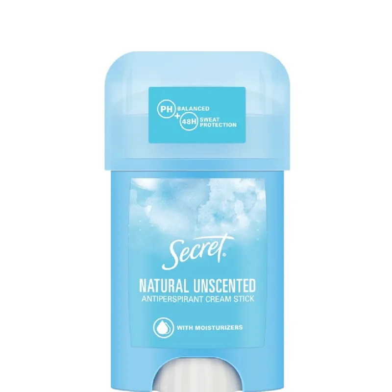 Secret izzadásgátló stift 40 ml Natural Unscented Árcsökkenés
