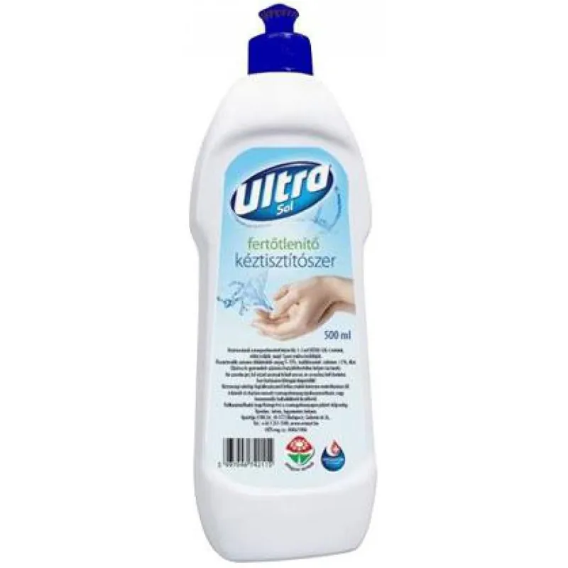 Ultra Sol Kéztisztítószer 500 ml- fertőtlenítő hatású Kihagyhatatlan ajánlat
