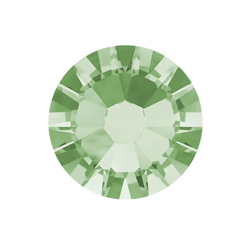 Olcsó Swarovski Chrysolite Körömdíszítő kő (SS10) - 100db