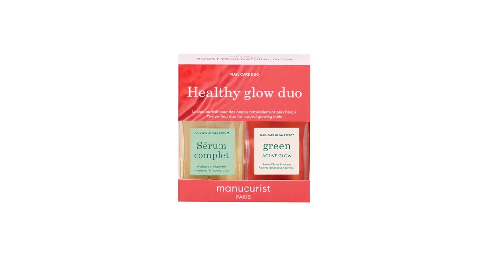 MANUCURIST HEALTHY GLOW DUO KÖRÖMÁPOLÓ SZETT A RAGYOGÓ KÖRMÖKÉRT Olcsó