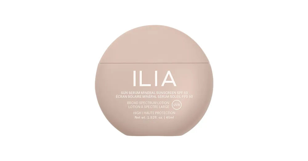 Népszerű ILIA BEAUTY Ásványi fényvédő Szérum SPF 50-es fényvédelemmel -Medium -Deep