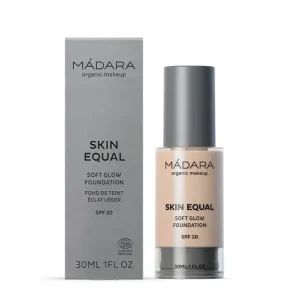 MÁDARA Skin Equal Soft Glow folyékony alapozó - Rose Ivory Alacsony ár