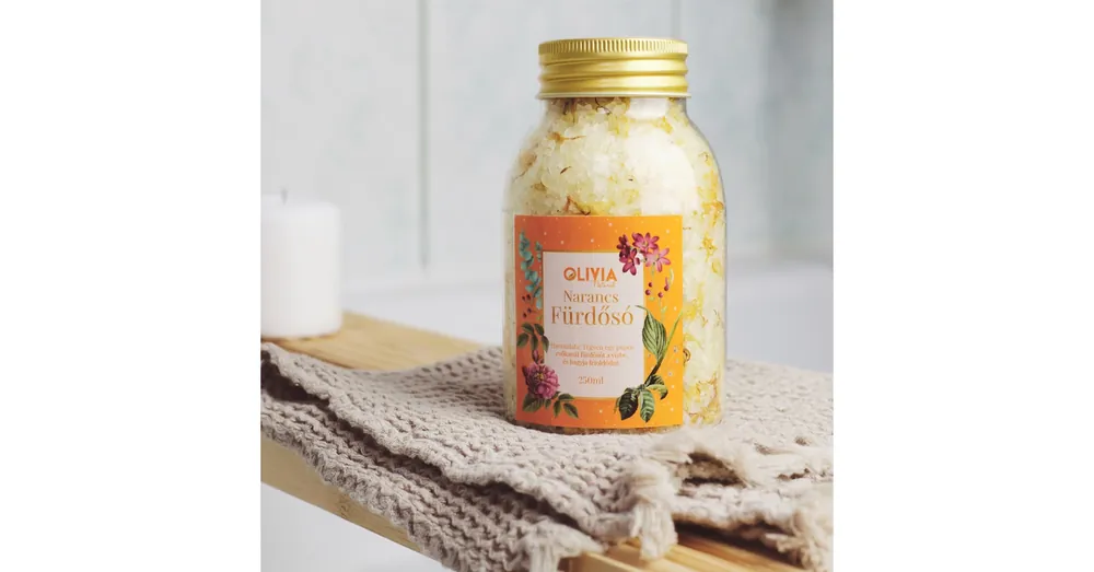 OLIVIA NATURAL Narancs Fürdősó Vedd meg online
